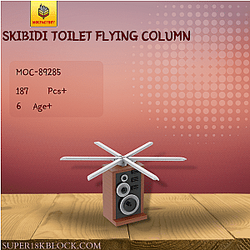 MOC Factory 89285 Skibidi Toilet Flying Column