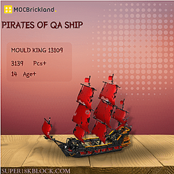 MOCBRICKLAND 13109 Pirates of QA Ship