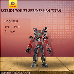 MOC Factory 89287 Skibidi Toilet Speakerman Titan