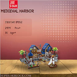 JIESTAR 89152 Medieval Harbor