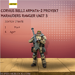 Joytoy JT4478 Corvus Belli Armata-2 Proyekt Marauders Ranger Unit 3