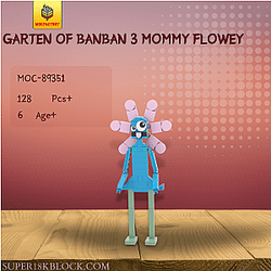 MOC Factory 89351 Garten of Banban 3 Mommy Flowey