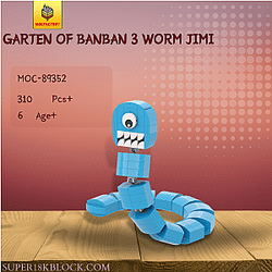 MOC Factory 89352 Garten of Banban 3 Worm Jimi