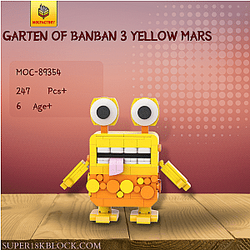 MOC Factory 89354 Garten of Banban 3 Yellow Mars