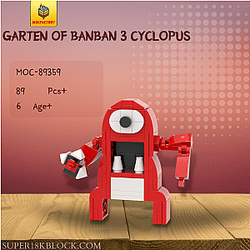 MOC Factory 89359 Garten of Banban 3 Cyclopus