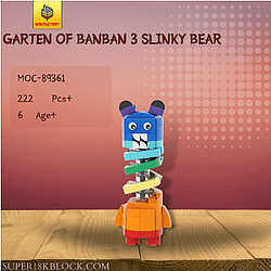 MOC Factory 89361 Garten of Banban 3 Slinky Bear