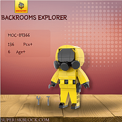 MOC Factory 89366 Backrooms Explorer