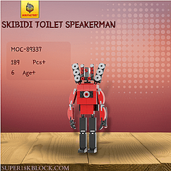 MOC Factory 89337 Skibidi Toilet Speakerman