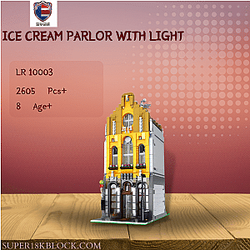 LR 10003 Ice Cream Parlor With Light