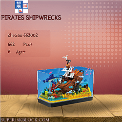 ZHEGAO 662002 Pirates Shipwrecks