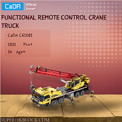 CaDa C61081 Functional Remote Control Crane Truck
