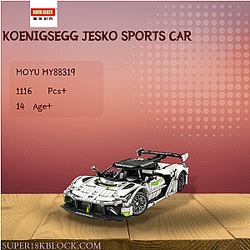 MOYU MY88319 Koenigsegg Jesko Sports Car