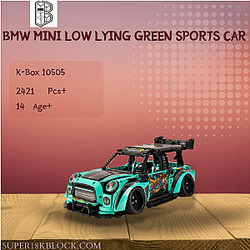 K-Box 10505 BMW MINI Low Lying Green Sports Car