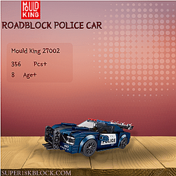 MOULD KING 27002 Roadblock Police Car