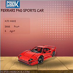 XJD X001 Ferrari F40 Sports Car