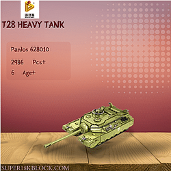 PANLOSBRICK 628010 T28 Heavy Tank