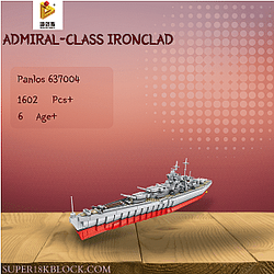 PANLOSBRICK 637004 Admiral-Class Ironclad
