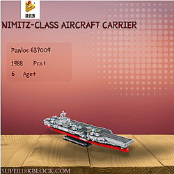 PANLOSBRICK 637009 Nimitz-Class Aircraft Carrier
