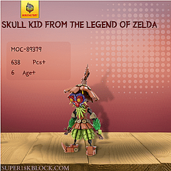 MOC Factory 89379 Skull Kid from The Legend of Zelda