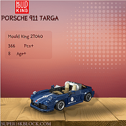 MOULD KING 27040 Porsche 911 Targa