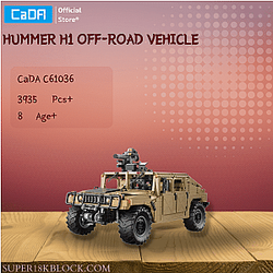 CaDa C61036 Hummer H1 Off-road Vehicle