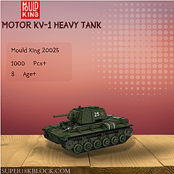 MOULD KING 20025 Motor KV-1 Heavy Tank