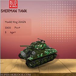 MOULD KING 20024 Sherman Tank