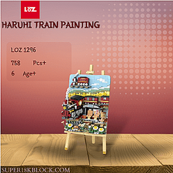 LOZ 1296 Haruhi Train Painting