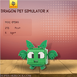 MOC Factory 89345 Dragon Pet Simulator X