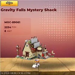 MOC Factory 89061 Gravity Falls Mystery Shack