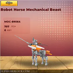 MOC Factory 89064 Robot Horse Mechanical Beast