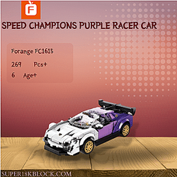 Forange FC1615 Speed Champions Purple Racer Car