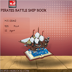 MJ 13042 Pirates BATTLE Ship Book