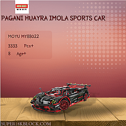 MOYU MY88022 Pagani Huayra Imola Sports Car