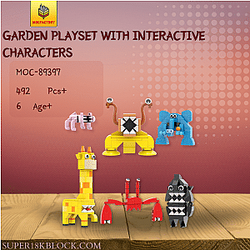 MOC Factory 89397 Garden Playset with Interactive Characters