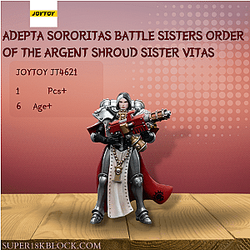 Joytoy JT4621 Adepta Sororitas Battle Sisters Order of the Argent Shroud Sister Vitas