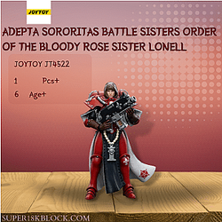Joytoy JT4522 Adepta Sororitas Battle Sisters Order of the Bloody Rose Sister Lonell