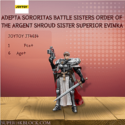 Joytoy JT4614 Adepta Sororitas Battle Sisters Order of the Argent Shroud Sister Superior Evinka