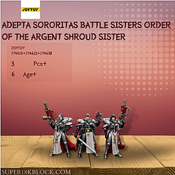 Joytoy JT4614+JT4621+JT4638 Adepta Sororitas Battle Sisters Order of the Argent Shroud Sister