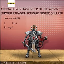 Joytoy JT4669 Adepta Sororitas Order of the Argent Shroud Paragon Warsuit Sister Collaen