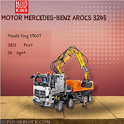 MOULD KING 19007 Motor Mercedes-Benz Arocs 3245