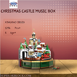 XINGBAO 18020 Christmas Castle Music Box