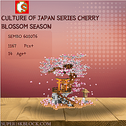 SEMBO 601076 Culture of Japan Series Cherry Blossom Season