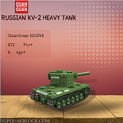 QUANGUAN 100248 Russian KV-2 Heavy Tank