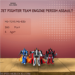 MAGIC SQUARE MS-B30 Jet Fighter Team Engine Perish Assault