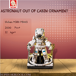 Sluban M38B-P8003 Astronaut Out of Cabin Ornament