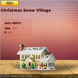 MOC Factory 89071 Christmas Snow Village