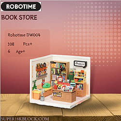 Robotime DW004 Book Store