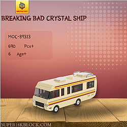 MOC Factory 89313 Breaking Bad Crystal Ship