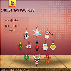 MOC Factory 89320 Christmas Baubles